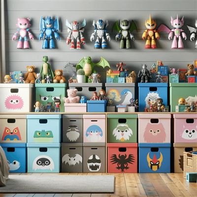 Opbevaringskasser til Legetøj –  Organiser Børneværelset med Stil