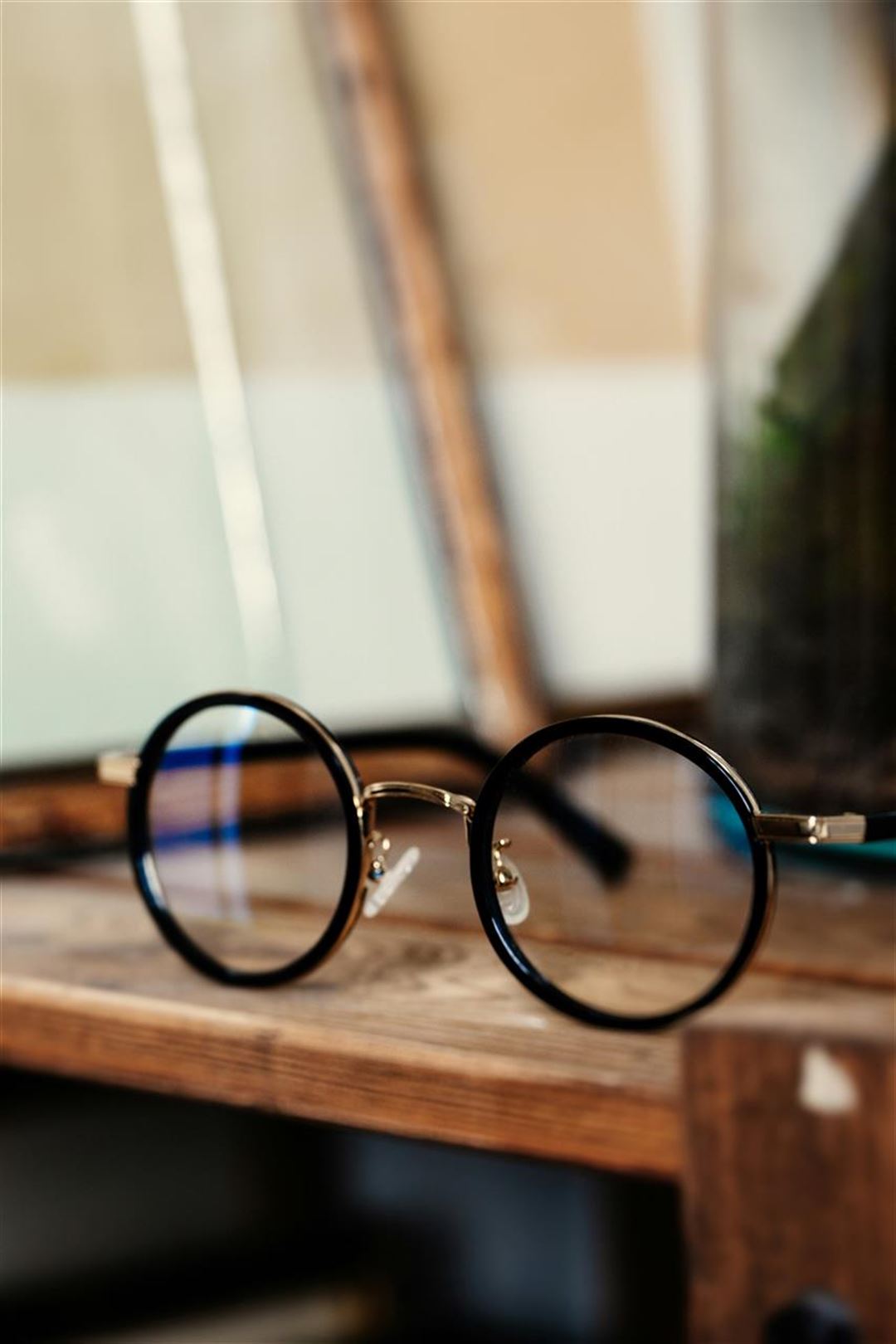 Synlige forandringer med brilleglas med glidende overgang