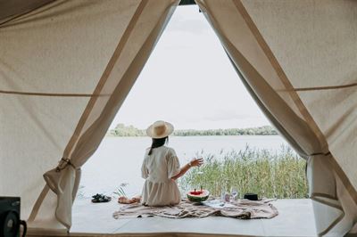 Glamping på Sjælland - Når natur og komfort mødes