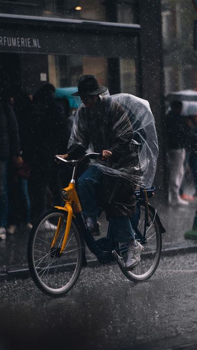 Tørre fødder på cykelturen