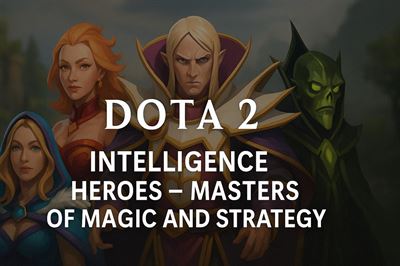 Dota 2 intelligence heroes - masters of magic and strategy