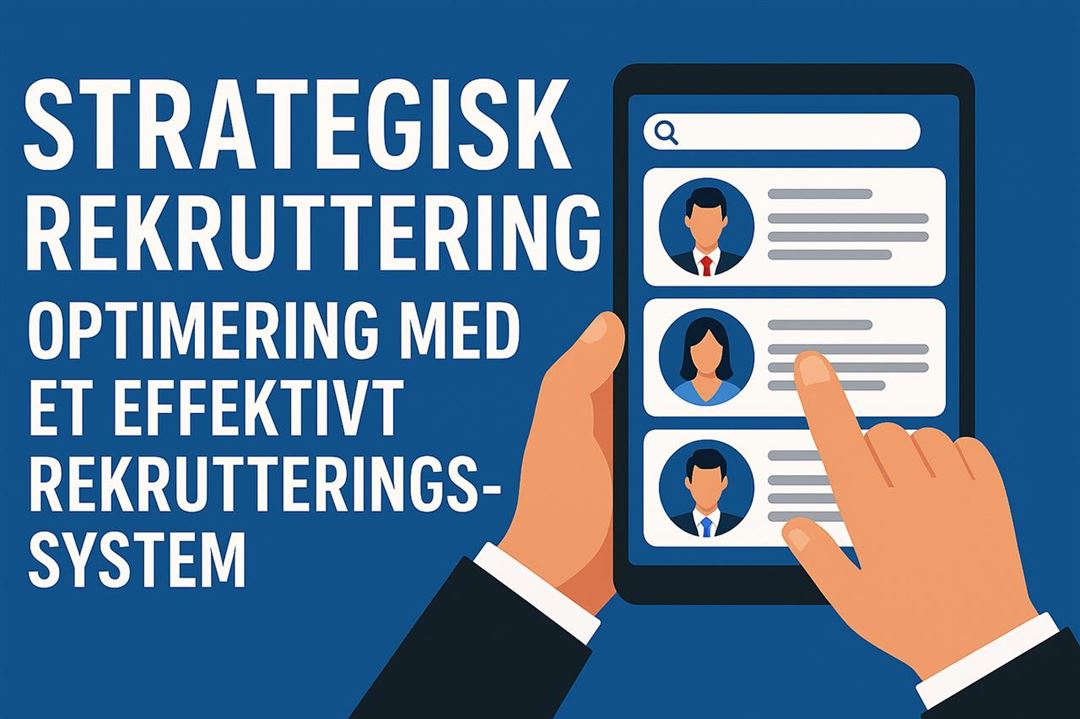 Strategisk rekruttering - optimering med et effektivt rekrutteringssystem