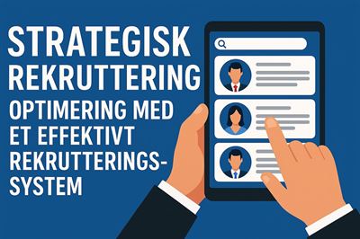 Strategisk rekruttering - optimering med et effektivt rekrutteringssystem