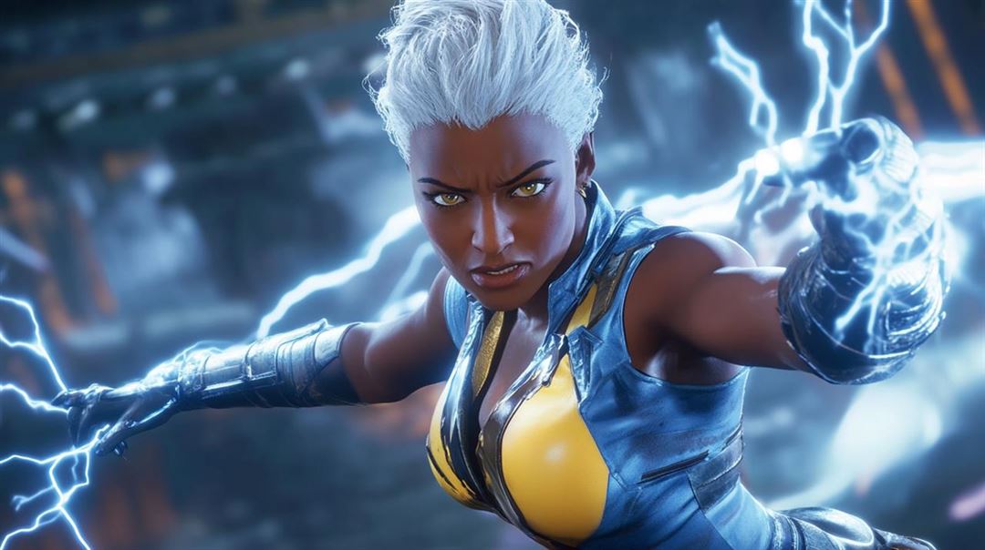 Storm marvel rivals hero - master of the elements