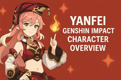 Yanfei genshin impact character overview