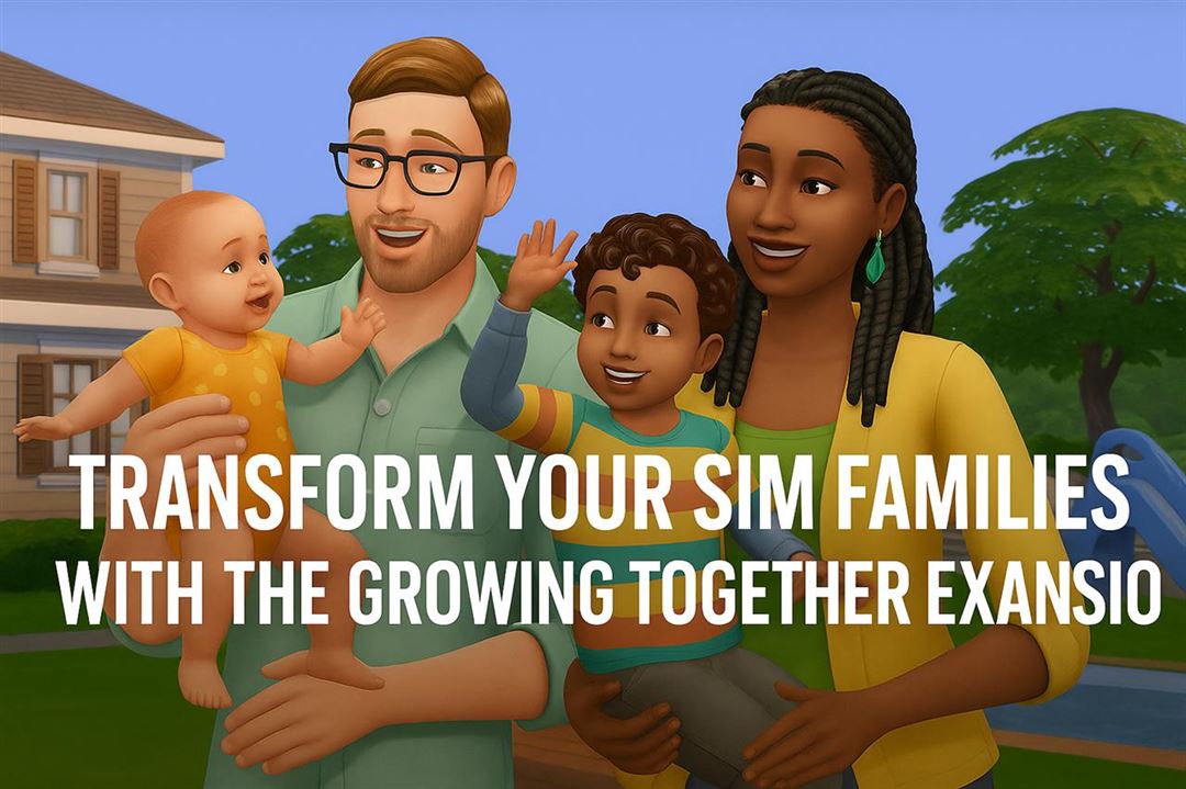 Transform your sim families with the growing together expansion