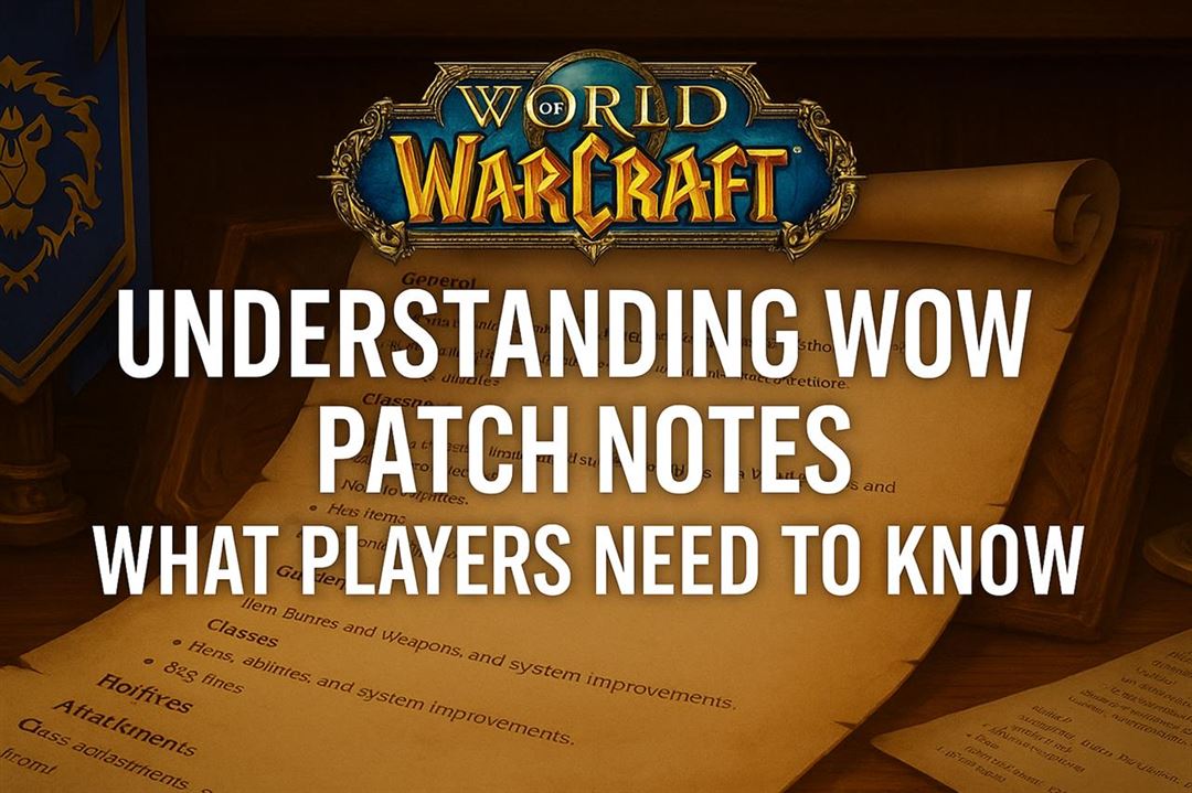 Understanding wow patch notes - what players need to know