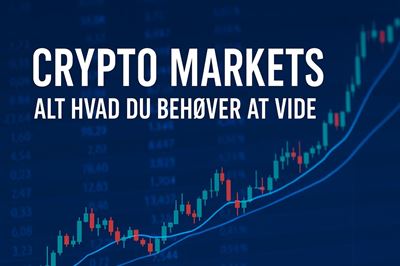 Crypto markets - alt hvad du behøver at vide