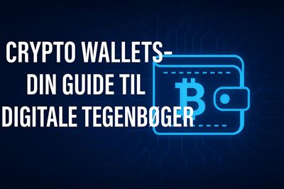 Crypto wallets - din guide til digitale tegnebøger