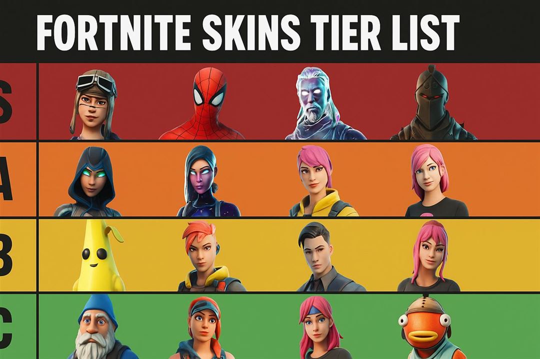 Fortnite skins tier list
