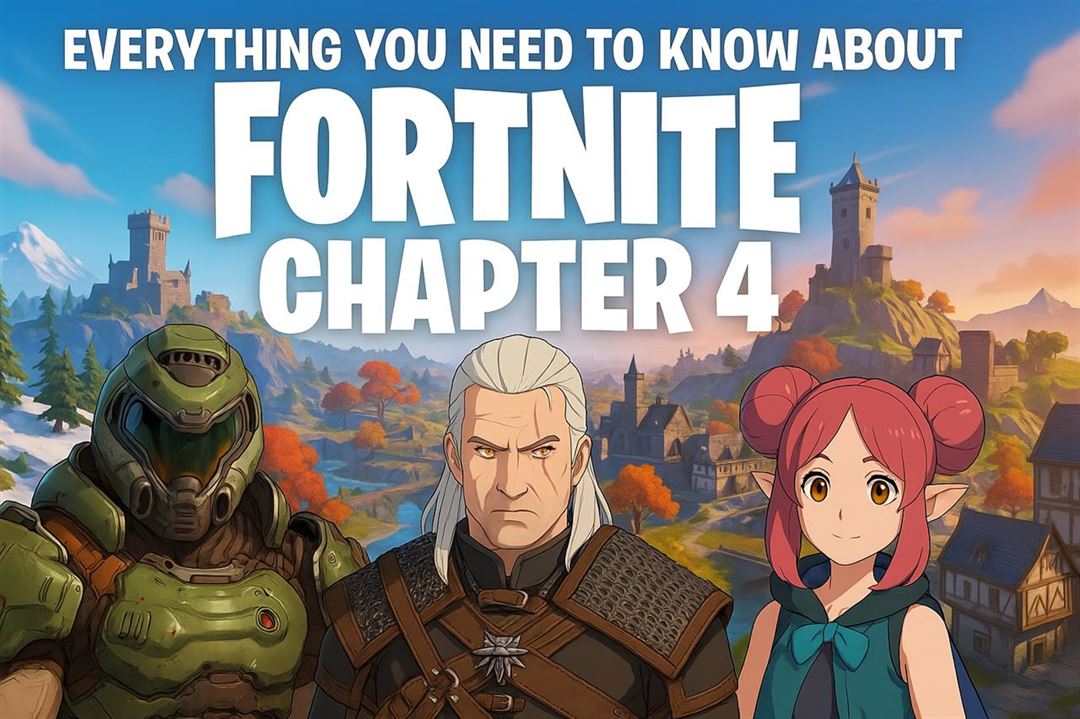 Everything you need to know about fortnite chapter 4