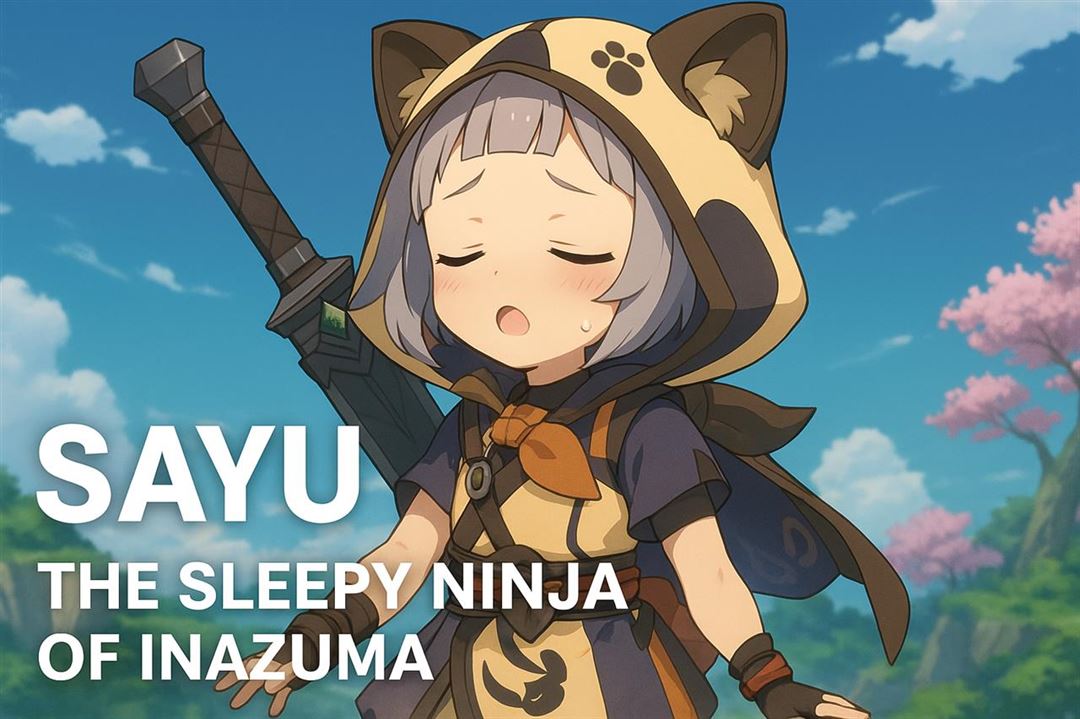 Sayu - the sleepy ninja of inazuma