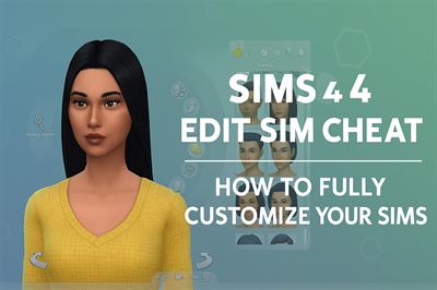 Sims 4 edit sim cheat - how to fully customize your sims