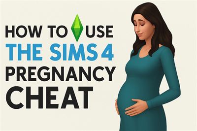 How to use the sims 4 pregnancy cheat