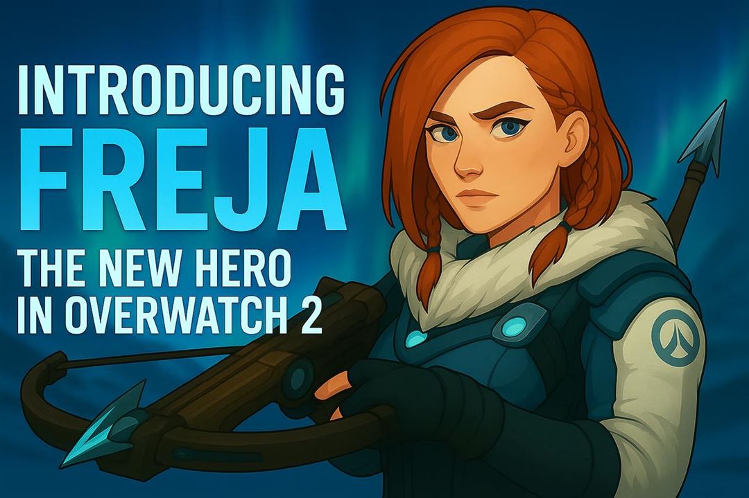 Introducing freja - the new hero in overwatch 2