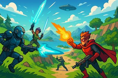 Fortnite chapter 2 season 4 - a superpowered adventure