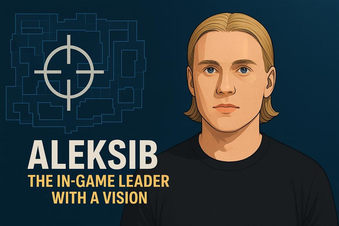 Aleksib cs2 player - the in-game leader with a vision