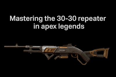 Mastering the 30-30 repeater in apex legends