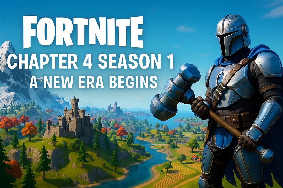 Fortnite chapter 4 season 1 - a new era begins
