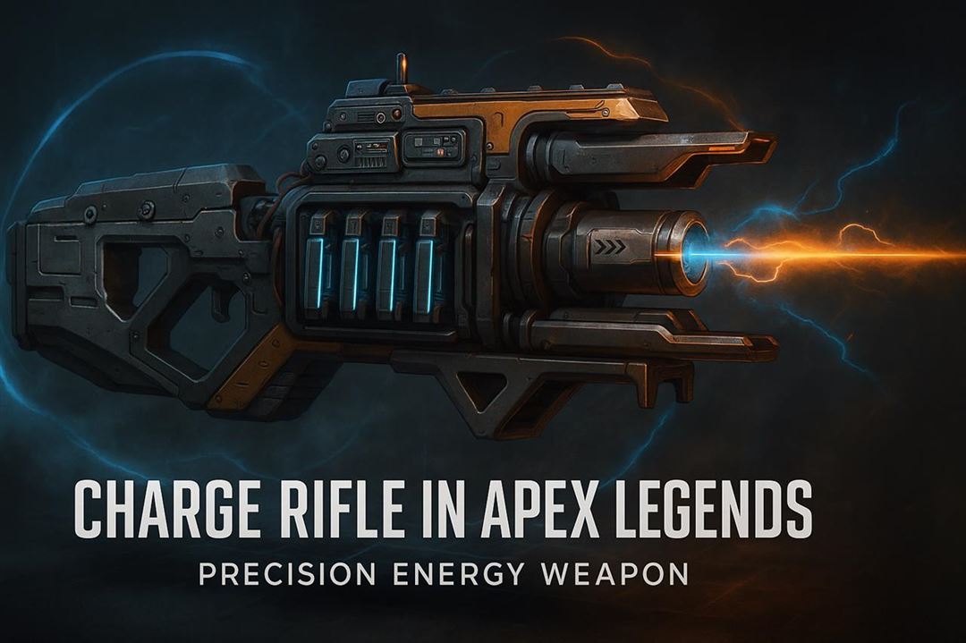 Charge rifle in apex legends - a precision energy weapon