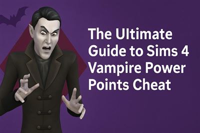 The ultimate guide to sims 4 vampire power pointscheat