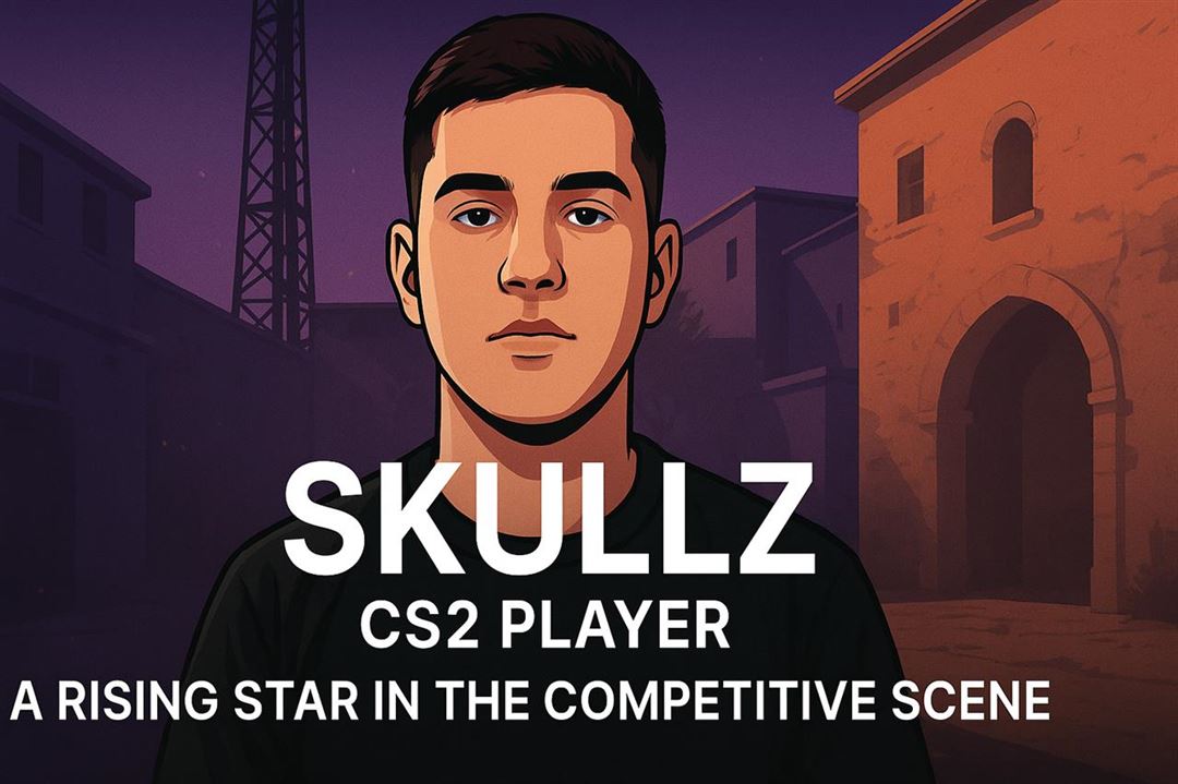 Skullz cs2 player - rising star in the competitive scene
