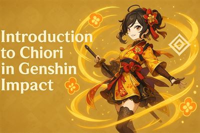 Introduction to chiori in genshin impact
