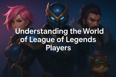 Understanding the world of league of legends players