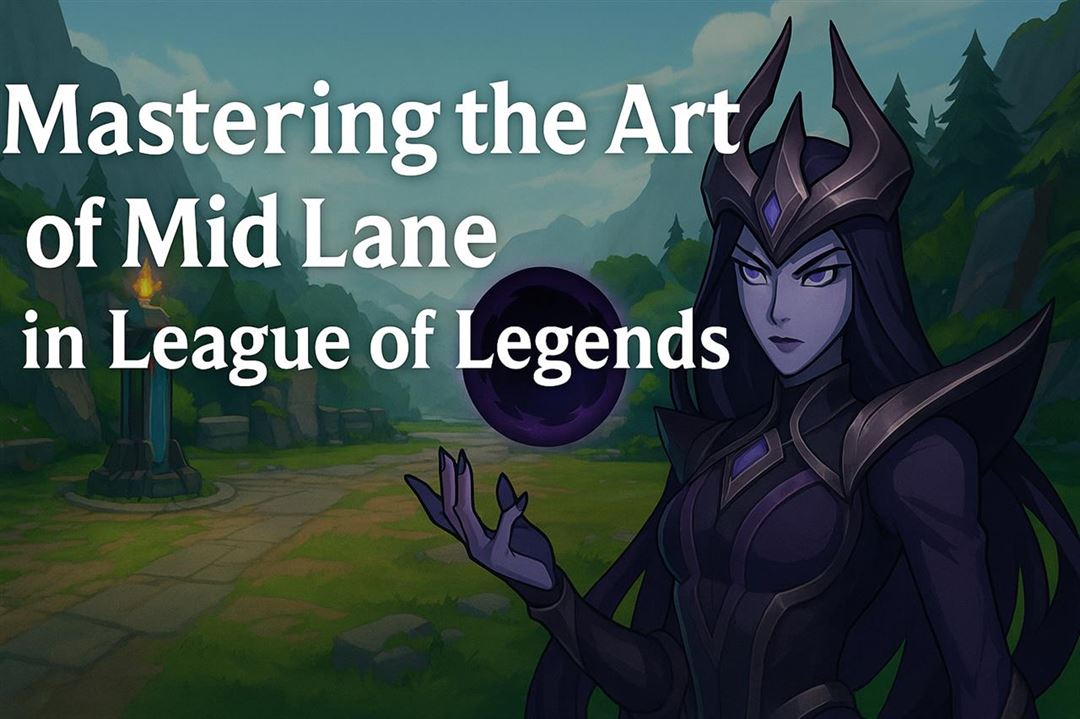 Mastering the art of mid lane in league of legends