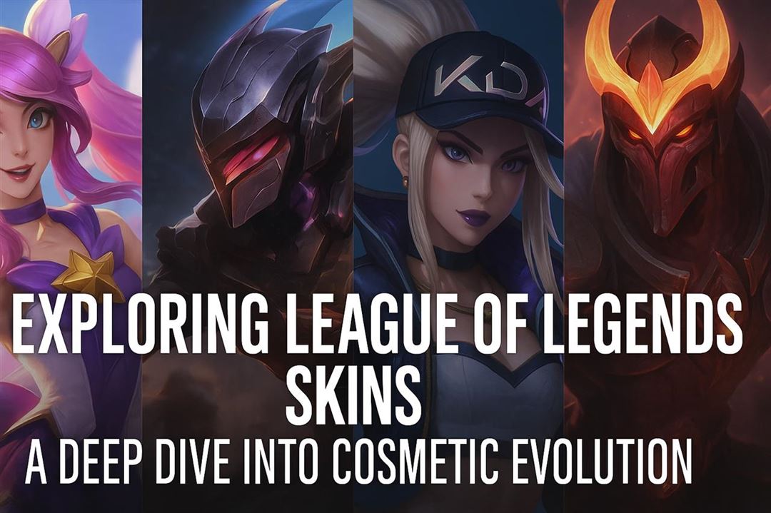 Exploring league of legends skins - a deep dive into cosmetic evolution