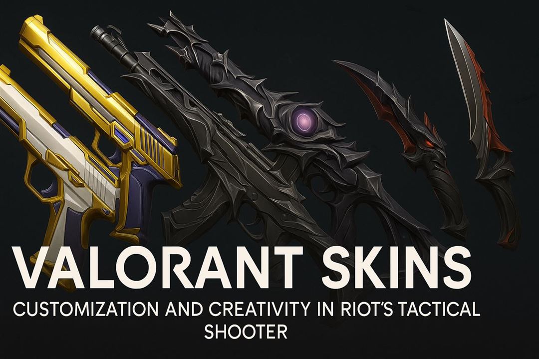 Valorant skins - customization and creativity in riot’s tactical shooter
