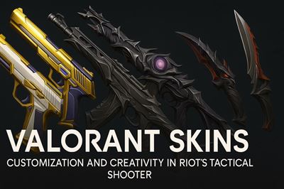Valorant skins - customization and creativity in riot’s tactical shooter