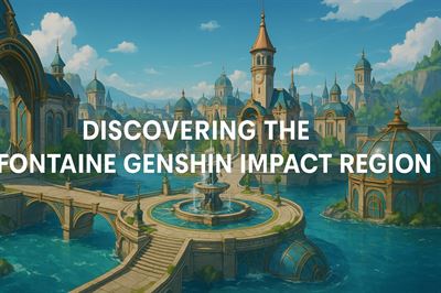 Discovering the fontaine genshin impact region