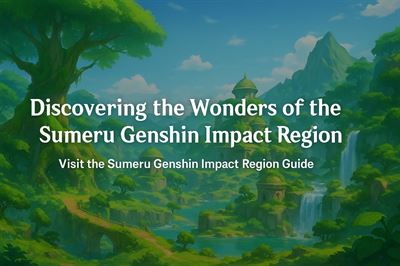 Discovering the wonders of the sumeru genshin impact region