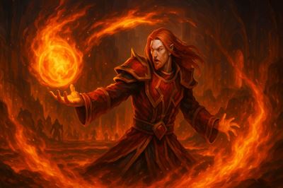 Harnessing the power of fire - the classic fire mage