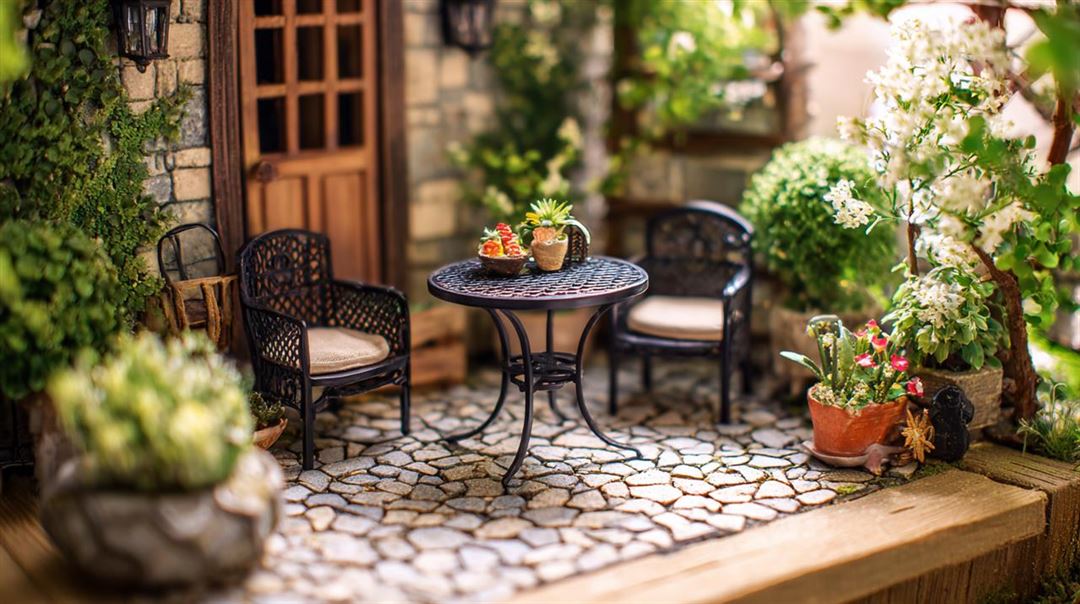 Lille sort havebord - det perfekte valg til din terrasse