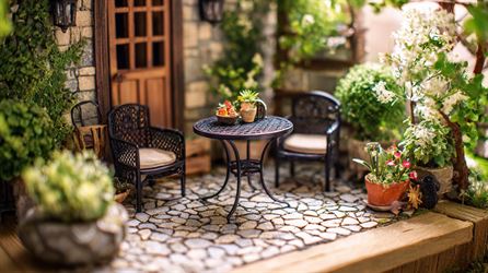 Lille sort havebord - det perfekte valg til din terrasse