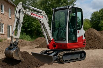 Takeuchi maskiner - pålidelige og effektive minigraver