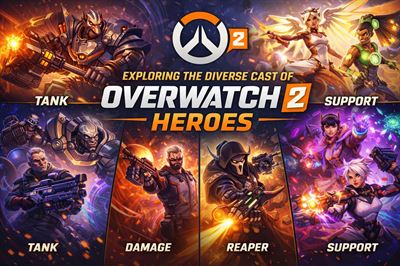 Exploring the diverse cast of overwatch 2 heroes
