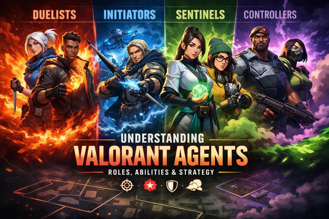 Understanding valorant agents –roles, abilities, and strategy