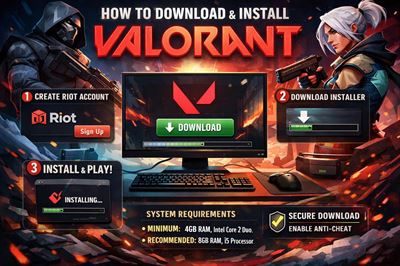How to download and install valorant