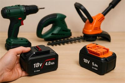 Sådan vælger du de rigtige billige batterier til dine værktøjer og haveredskaber