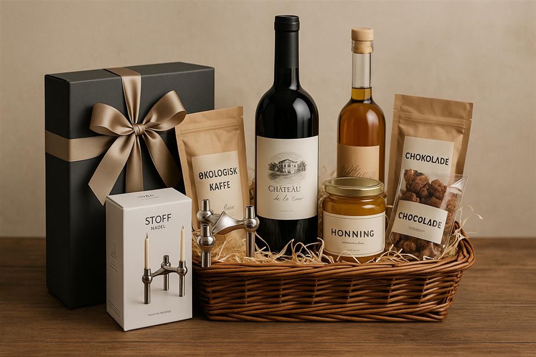 Unikke gavekurve til private og virksomheder fra Design og Handelshuset